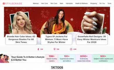 stylecraze.com screenshot