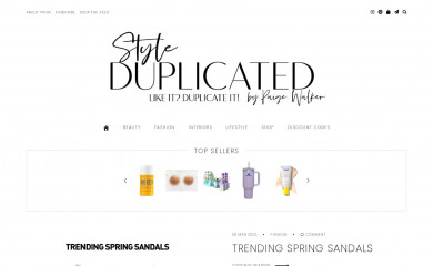 styleduplicated.com screenshot