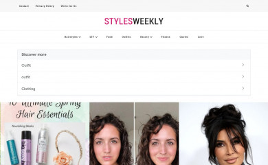 stylesweekly.com screenshot