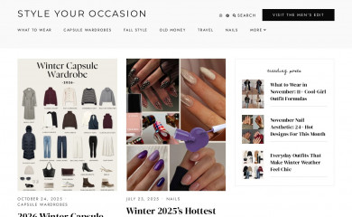 styleyouroccasion.com screenshot