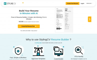 stylingcv.com screenshot