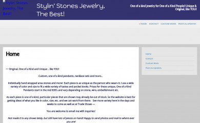 stylinstonesjewelry.com screenshot