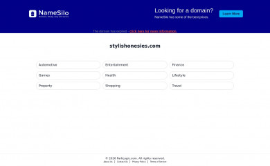 stylishonesies.com screenshot