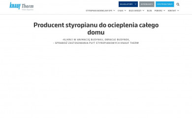 styropianknauf.pl screenshot