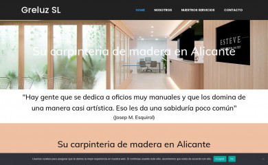 sucarpinteria.com screenshot