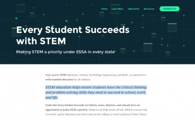 successwithstem.org screenshot