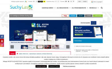 suchylas.pl screenshot