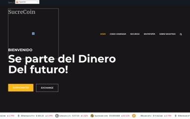 sucrecoin.io screenshot