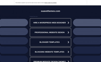 http://suavethemes.com/demo/organization screenshot