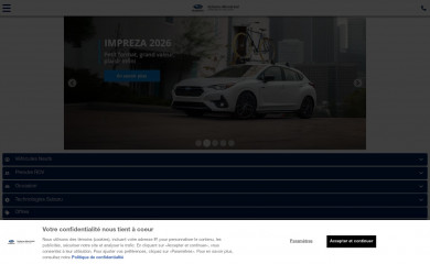 subaru-montreal.com screenshot