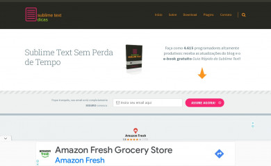 sublimetextdicas.com.br screenshot