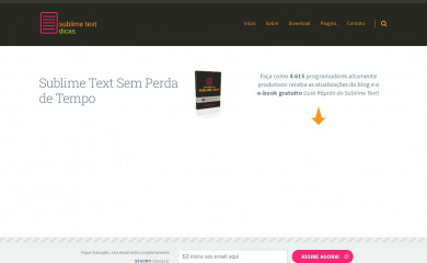 sublimetextdicas.com.br screenshot