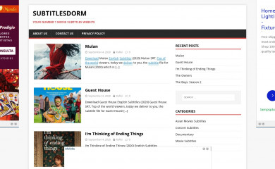 subtitlesdorm.com screenshot