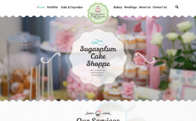 sugarplumcakeshoppe.com screenshot