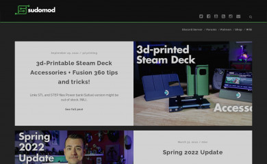 sudomod.com screenshot