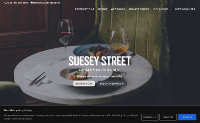 sueseystreet.ie screenshot