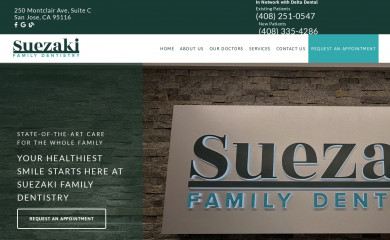 suezakifamilydentistry.com screenshot
