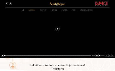 sukhibhavawellness.com screenshot