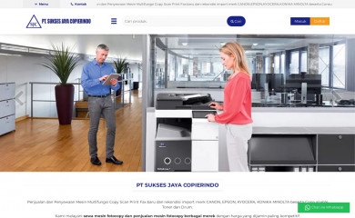 suksesjayacopierindo.com screenshot