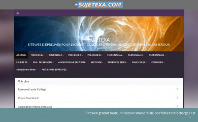 sujetexa.com screenshot