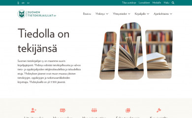 suomentietokirjailijat.fi screenshot