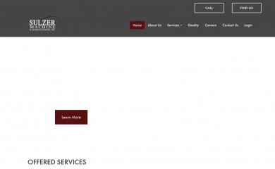 sulzermachine.com screenshot