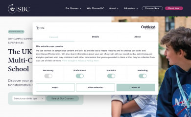 summerboardingcourses.com screenshot