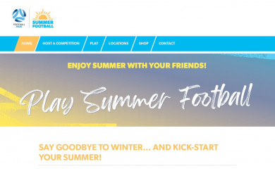 summerfootball.com.au screenshot
