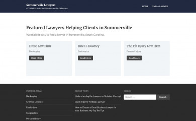 summervilleattorneys.com screenshot