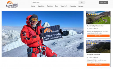 summitkarakoram.com screenshot