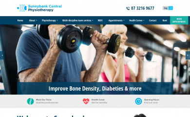 sunnybankphysiotherapy.com.au screenshot
