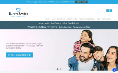 sunnysmilesep.com screenshot