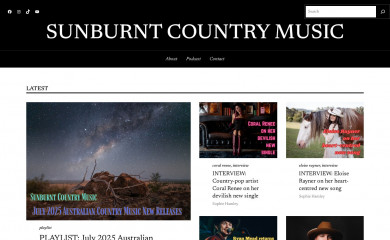 sunburntcountrymusic.com screenshot