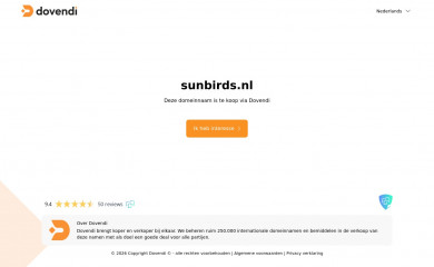 sunbirds.nl screenshot