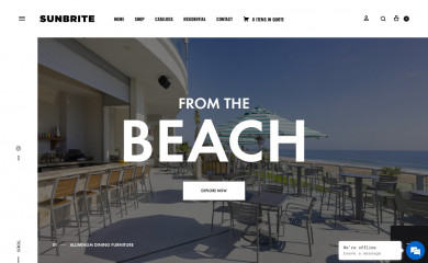 sunbritefurniture.com screenshot