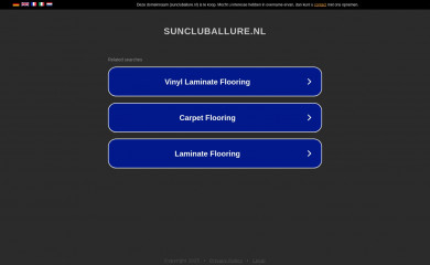 suncluballure.nl screenshot