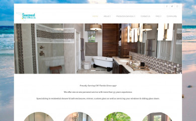 suncoastglass.com screenshot