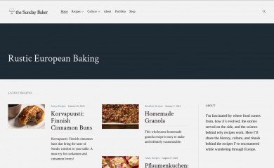 sundaybaker.co screenshot