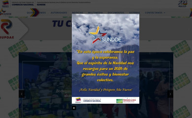 sundde.gob.ve screenshot