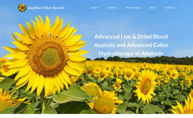 sunflowerclinic.net.au screenshot