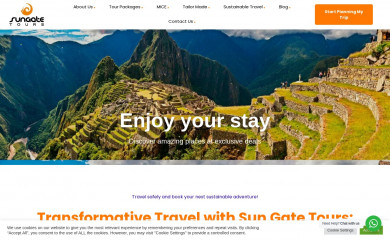 sungatetours.com screenshot