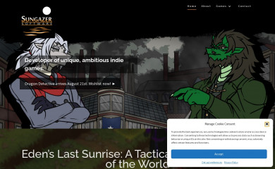 sungazersoftware.com screenshot