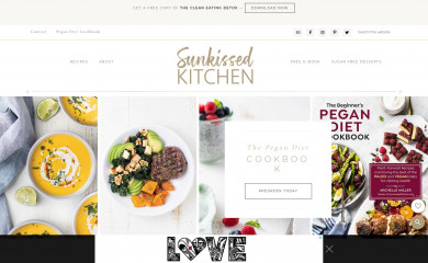 http://sunkissedkitchen.com screenshot