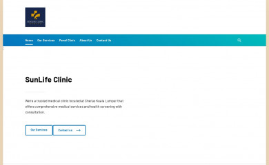 sunlifeclinic.com screenshot