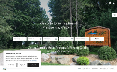 sunrise-resort.com screenshot