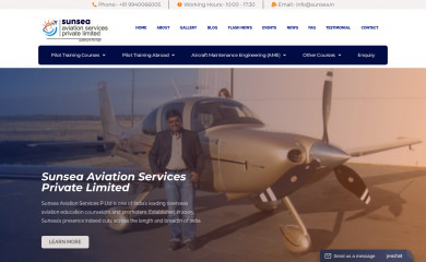 sunsea-aviation.com screenshot