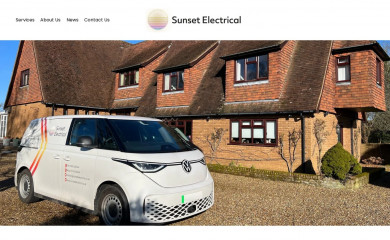 sunsetelectrical.co.uk screenshot