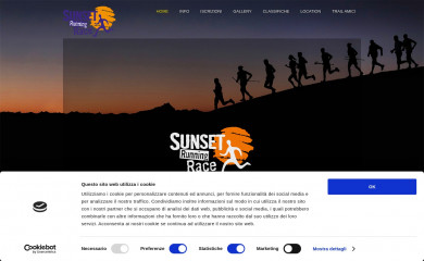 sunsetrunningrace.it screenshot
