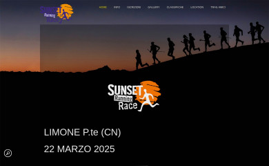 sunsetrunningrace.it screenshot
