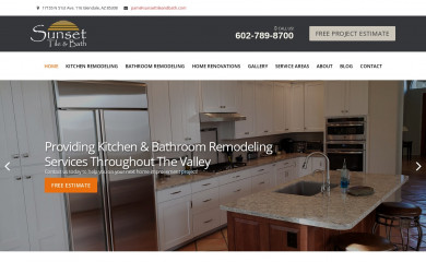 sunsettileandbath.com screenshot